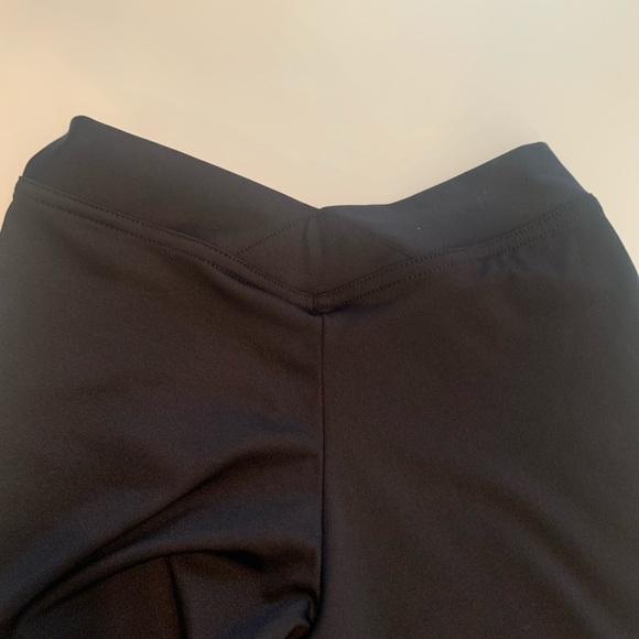 🌻Dance Department jazz black pants low V front high back Ch large 5 available - Picture 2 of 5